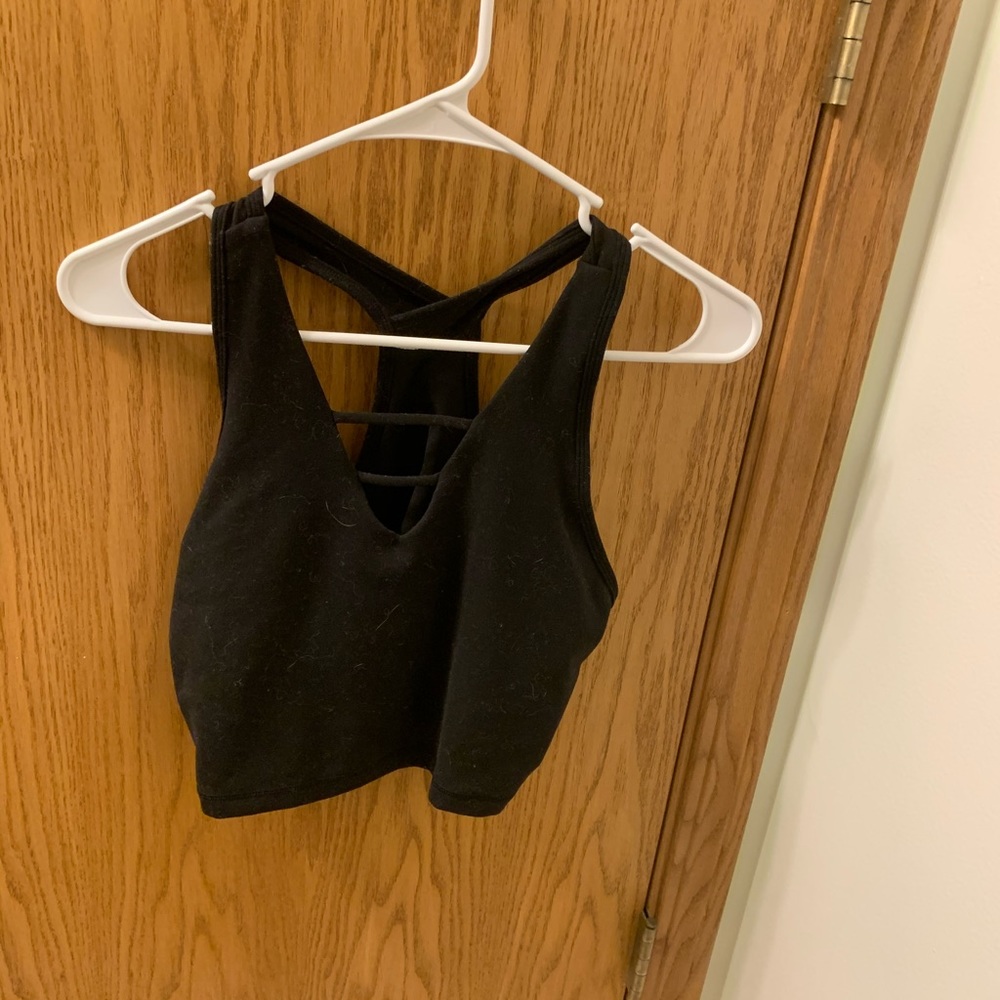 Zyia Black Grid Tank